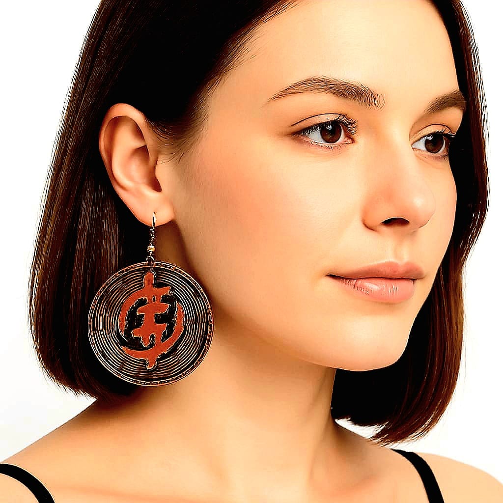 Purely Handmade Brass Earrings