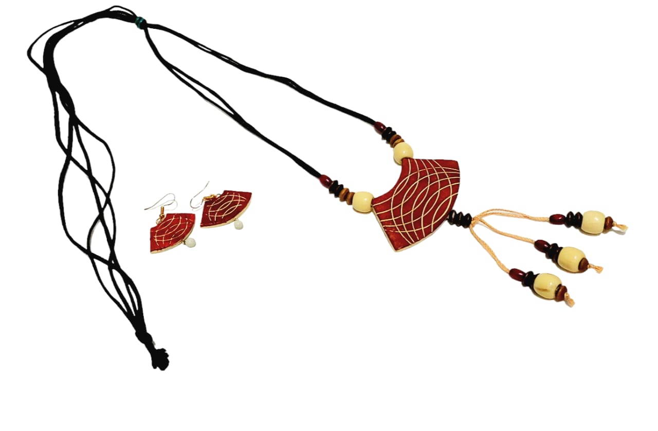 Terracotta Lightweight Jewellery Set
