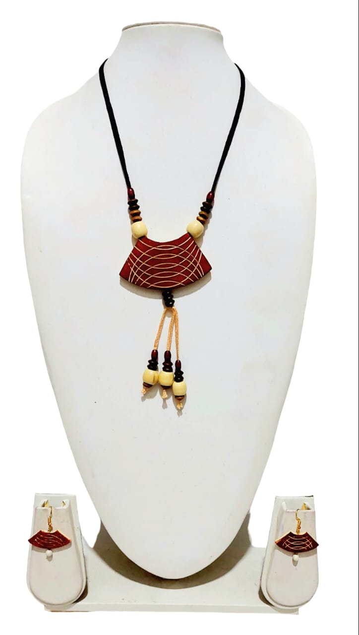 Terracotta Lightweight Jewellery Set
