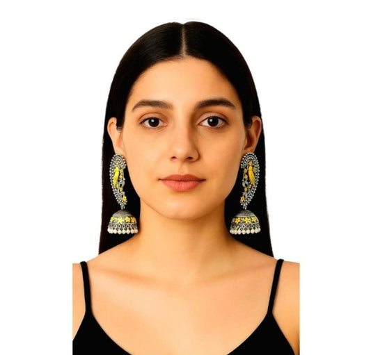 Handcrafted Silver Plated Earrings For Women & Girls