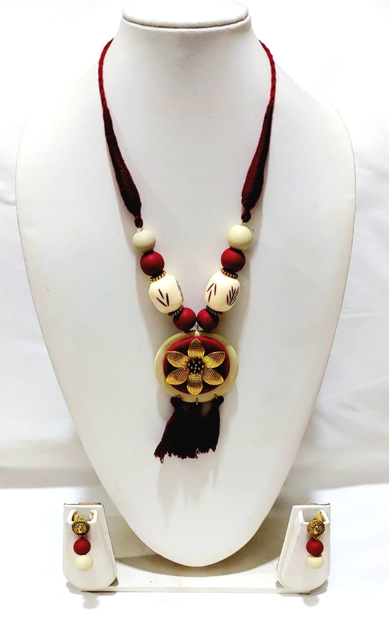 Premium Purely Handmade Clay Jewellery Sets for Women & Girls