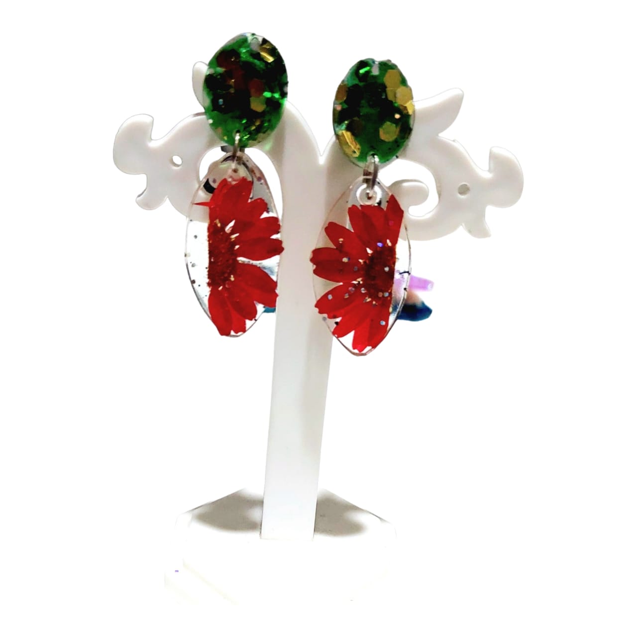 Premium Purely Handmade Resin Jewellery Earrings for Women & Girls