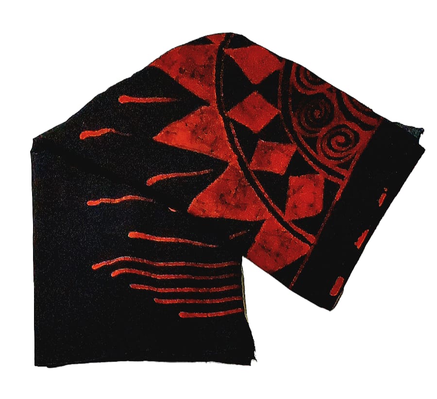 Pure Soft Cotton Batik Block Printed Saree