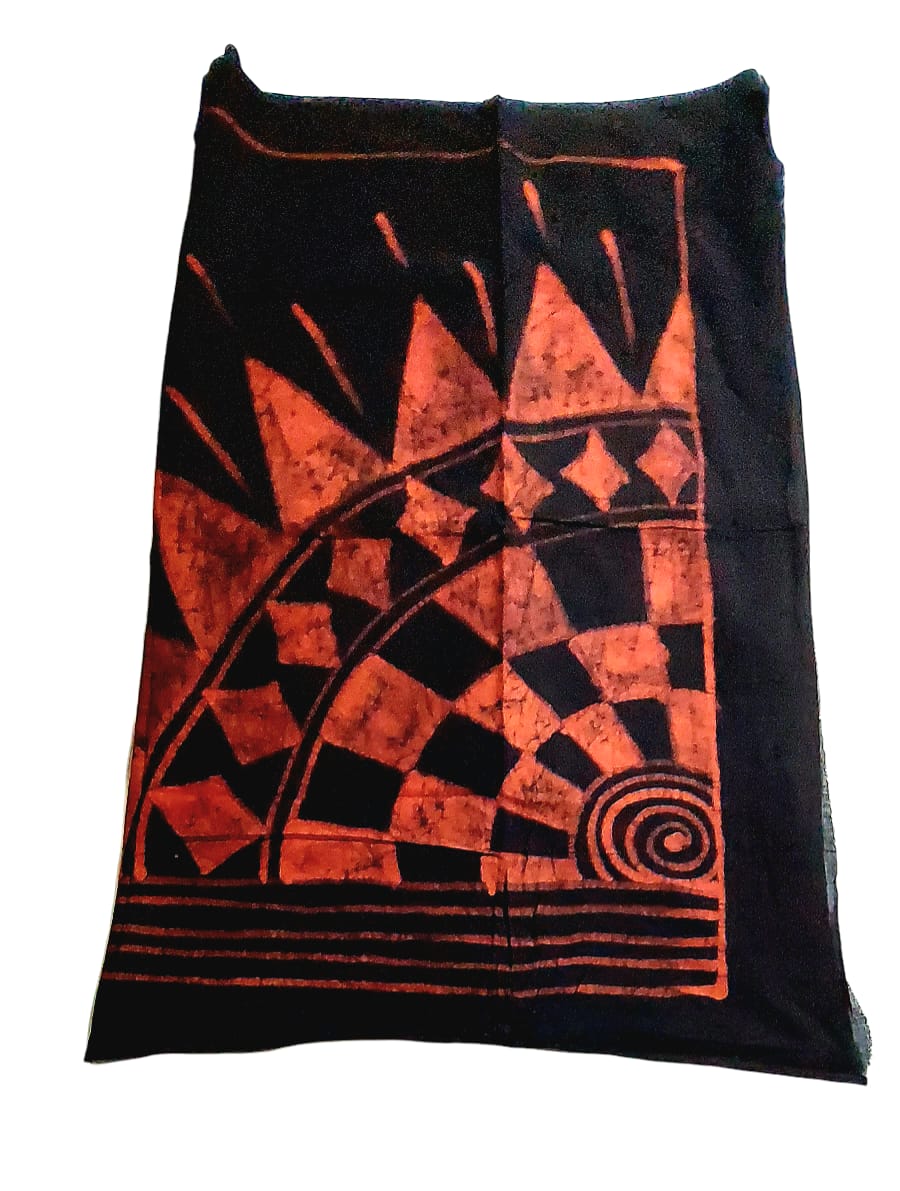 Pure Soft Cotton Batik Block Printed Saree