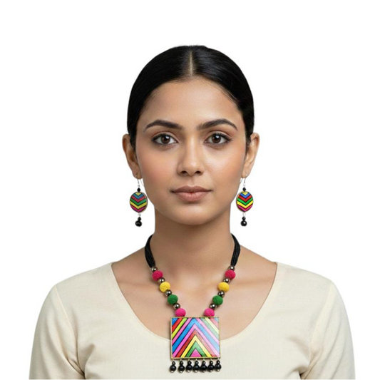 Purely Handmade Glass Jewellery Sets