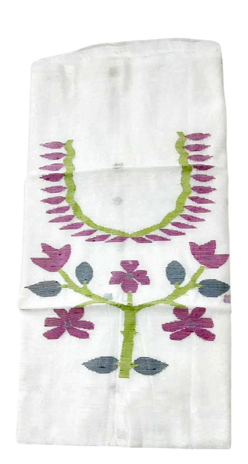 Purely Handwoven Jamdani Kurti Piece