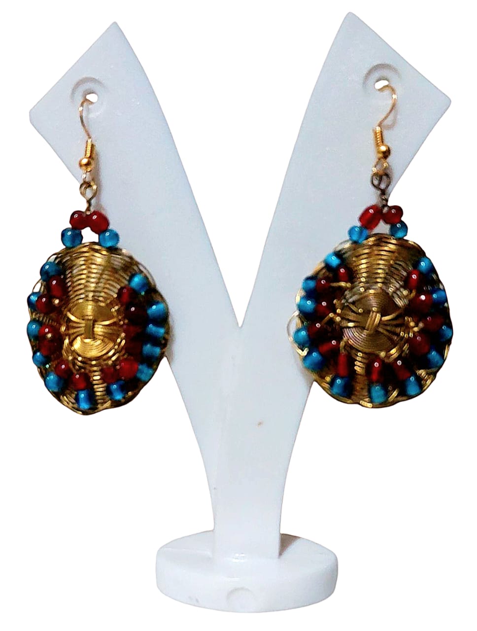 Purely Handmade Brass Earrings