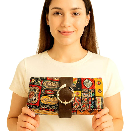 Women's Ikkat Wallets