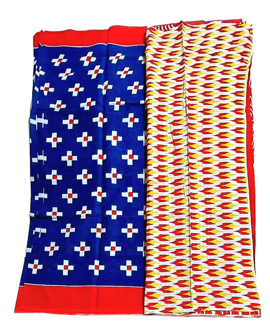 Pure Soft Cotton Hand Block Printed Sarees