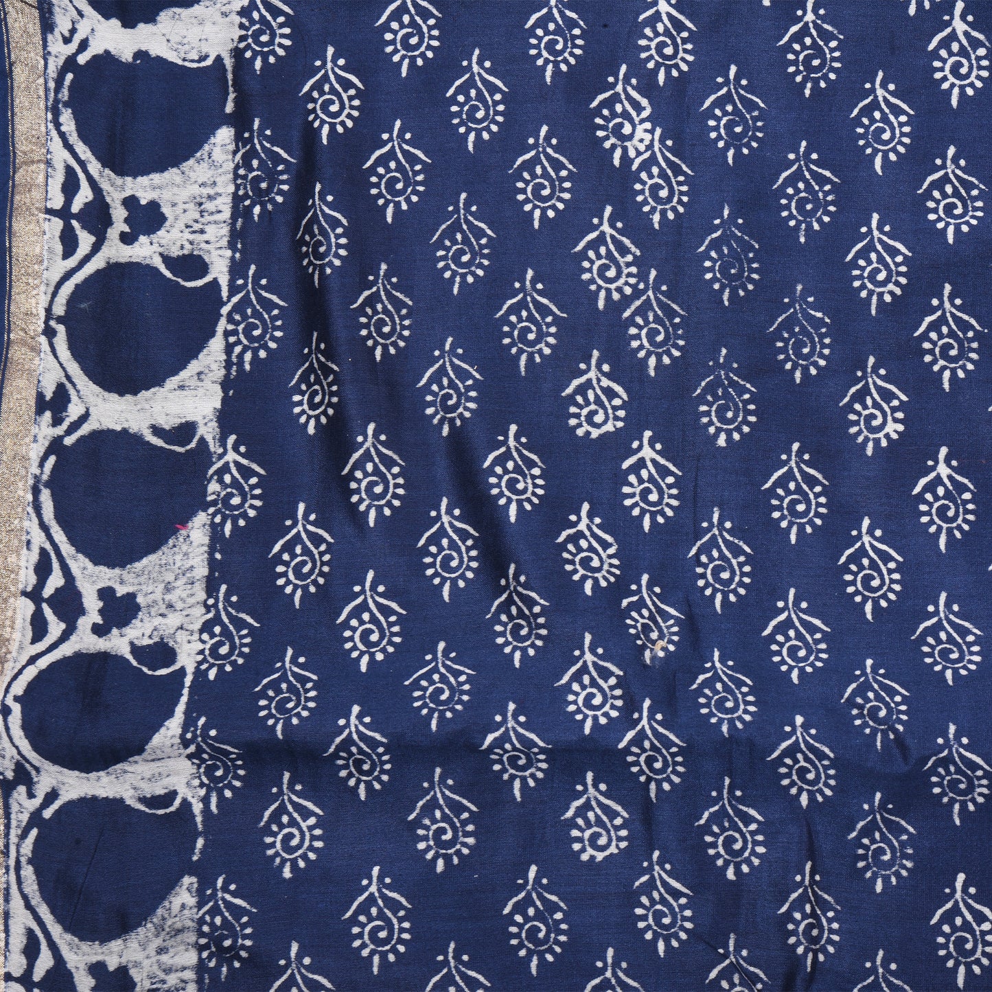 Purely Handmade Chanderi Silk By Cotton Suit Pieces