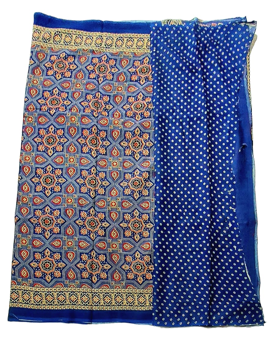Pure Soft Cotton Hand Block Printed Sarees