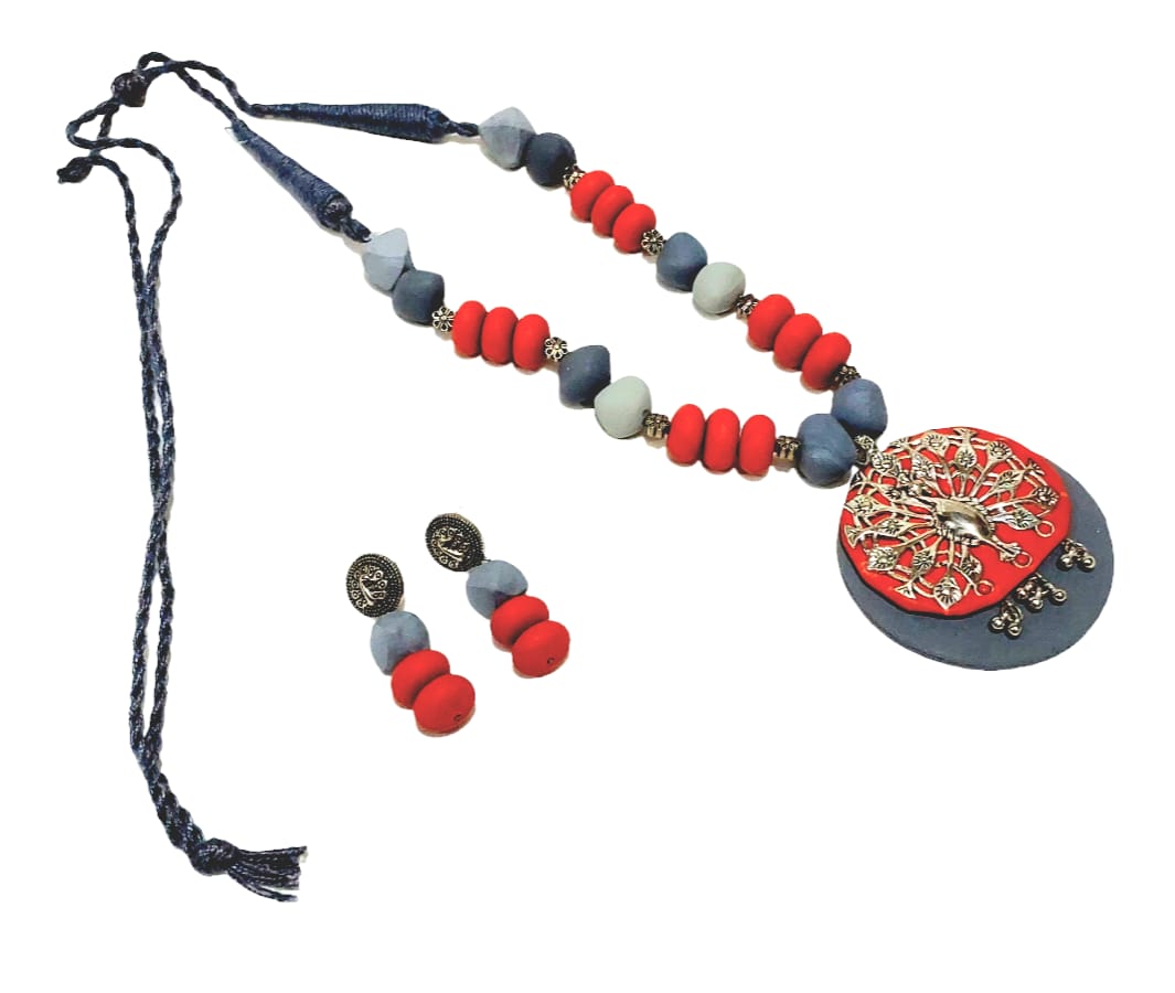 Premium Purely Handmade Clay Jewellery Sets for Women & Girls