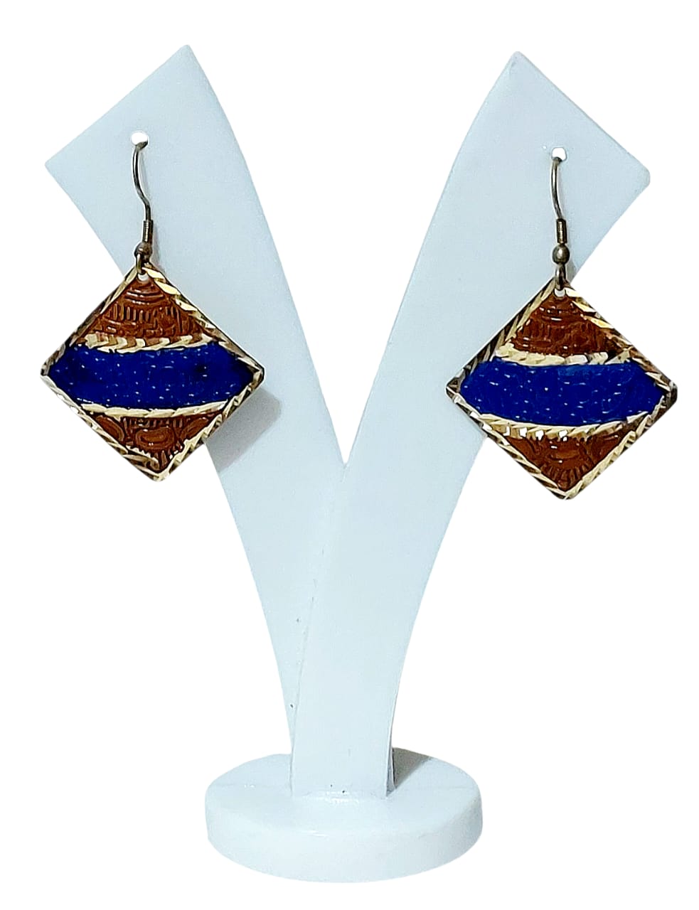 Purely Handmade Brass Earrings