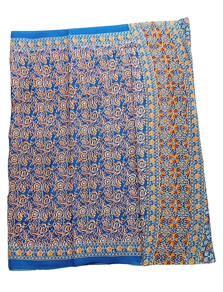 Pure Soft Cotton Hand Block Printed Sarees