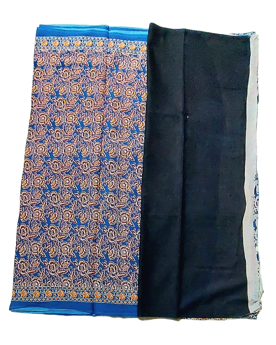 Pure Soft Cotton Hand Block Printed Sarees
