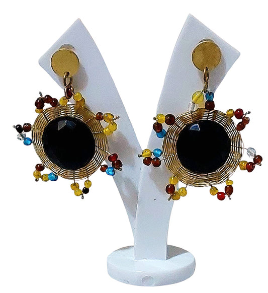 Purely Handmade Brass Earrings