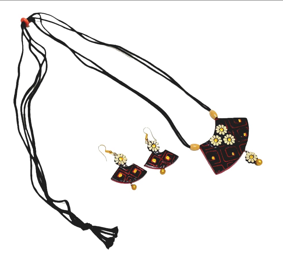 Terracotta Lightweight Jewellery Set