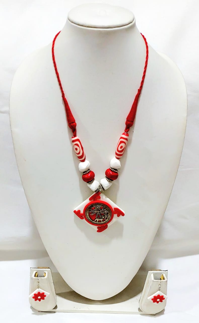 Premium Purely Handmade Clay Jewellery Sets for Women & Girls