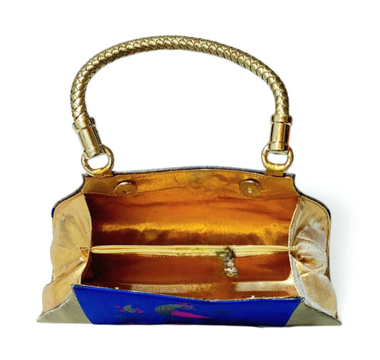 Luxury Paithani Clutch Bag