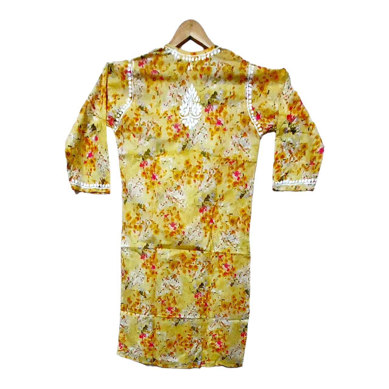 Pure Cotton Hand Embroidered Chikankari Kurtis For Women & Girls