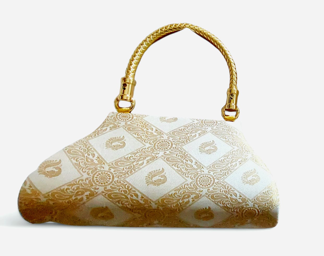 Luxury Paithani Clutch Bag
