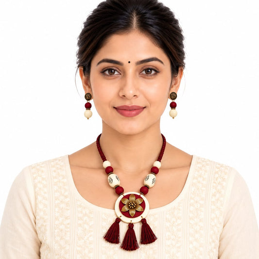 Premium Purely Handmade Clay Jewellery Sets for Women & Girls