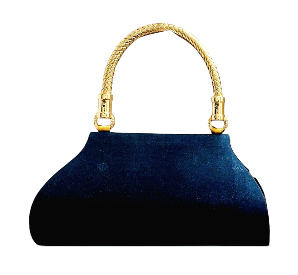 Paithani Zari and Meenakari work Clutch bag for Women