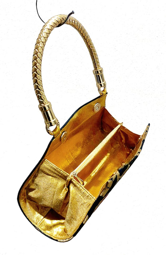 Luxury Paithani Clutch Bag