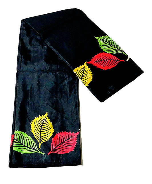 Fashweave Premium TUSSAR SILK floral Printed Saree with Running Blouse Piece  For Women & Girls