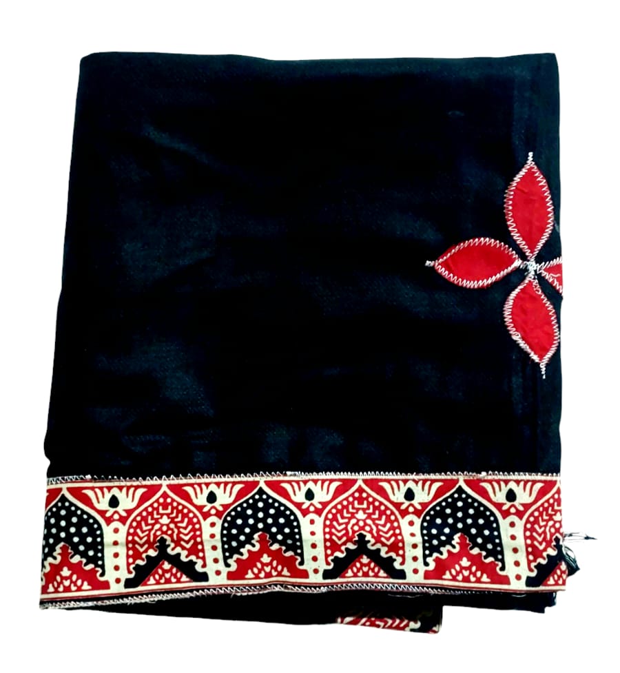 Handwoven Applique Patchwork Shawls for Women & Girls