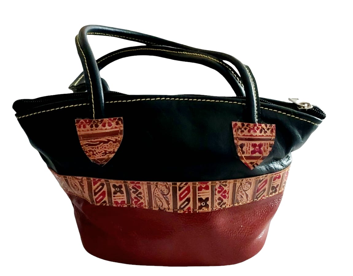 Pure Leather Handcrafted Tote Bag
