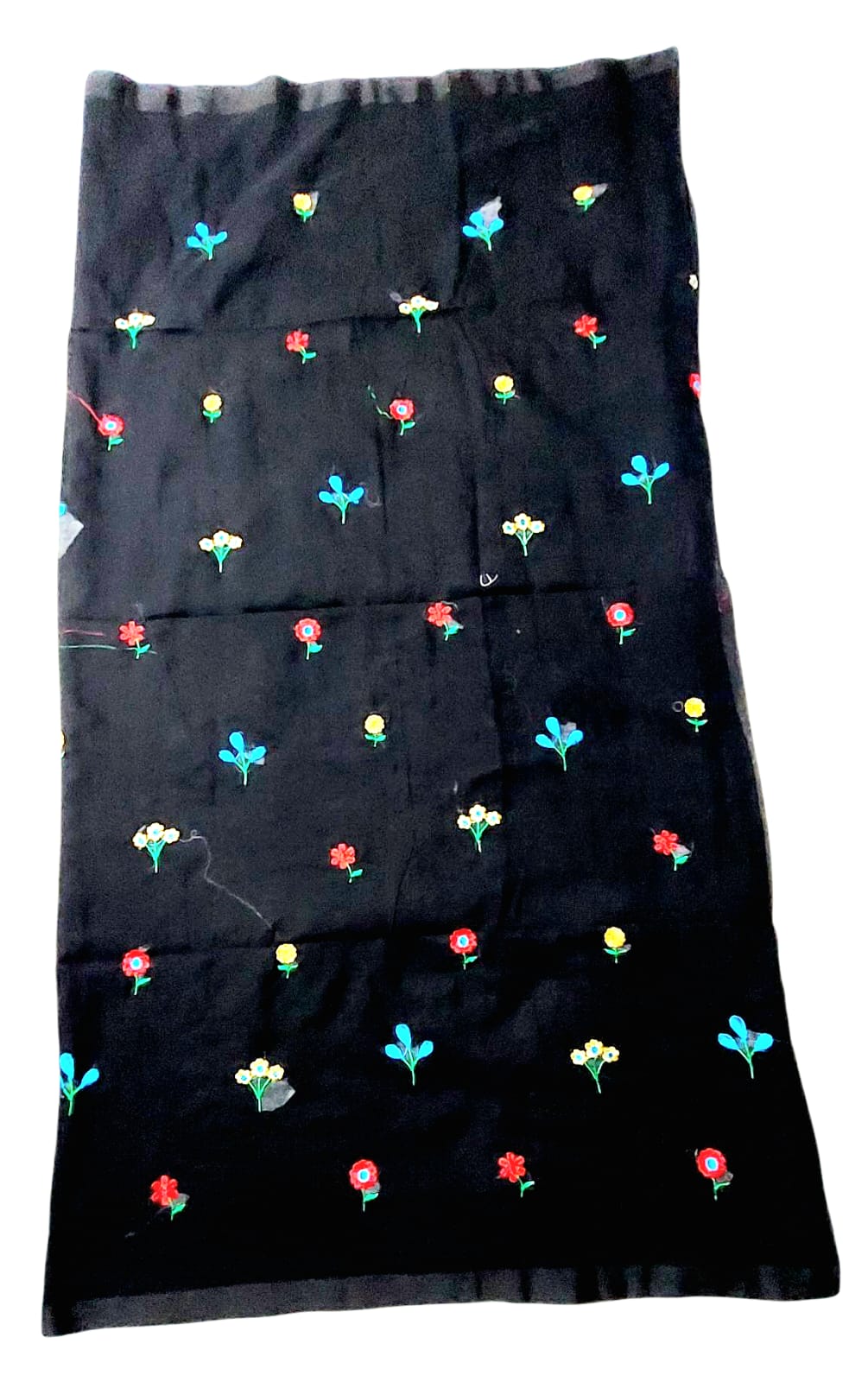 Soft Lightweight Floral Embroidered Sarees