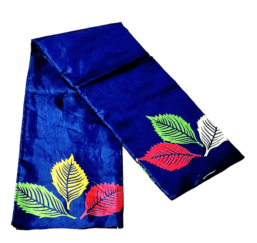 Fashweave Premium TUSSAR SILK floral Printed Saree with Running Blouse Piece  For Women & Girls