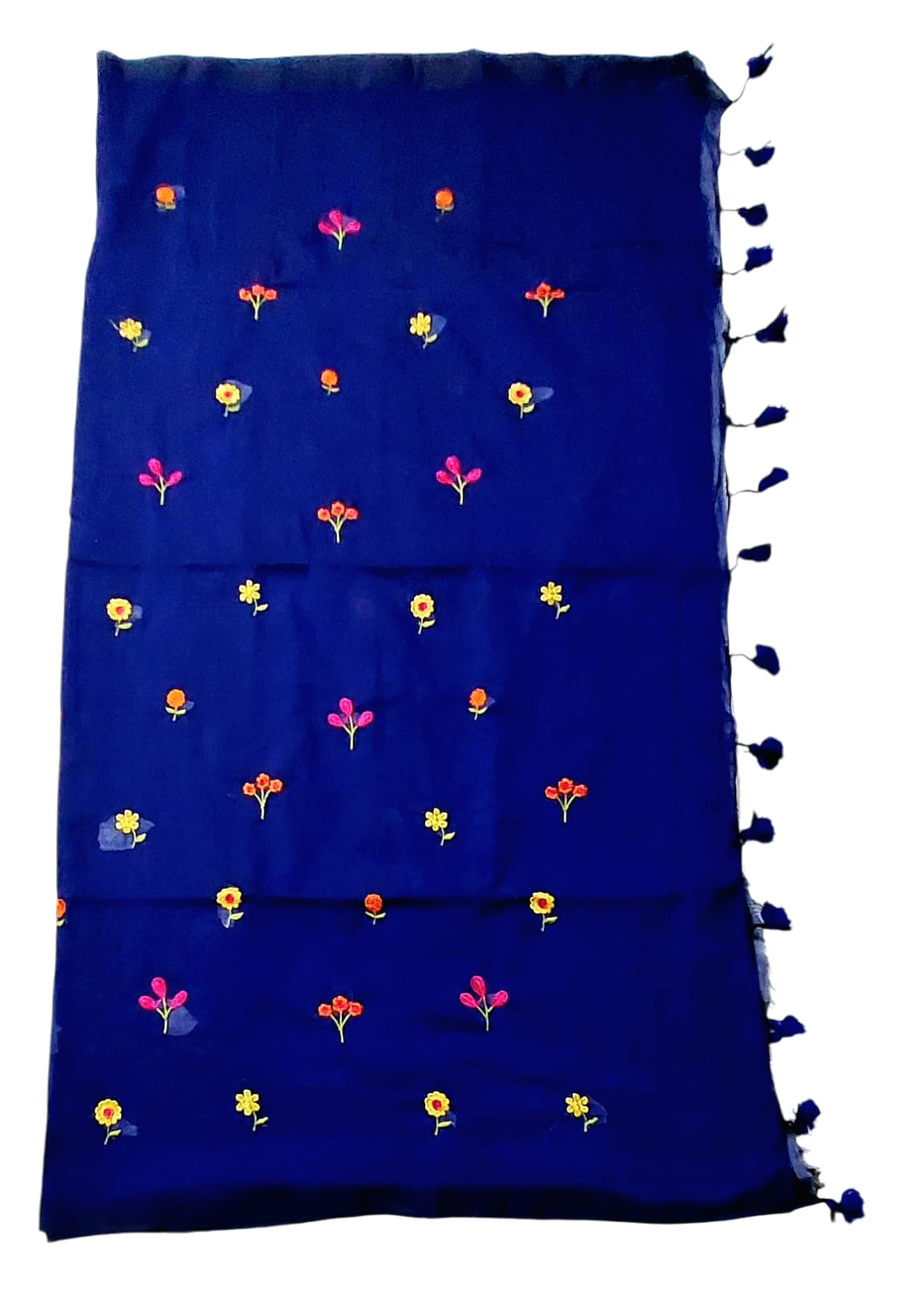 Soft Lightweight Floral Embroidered Sarees