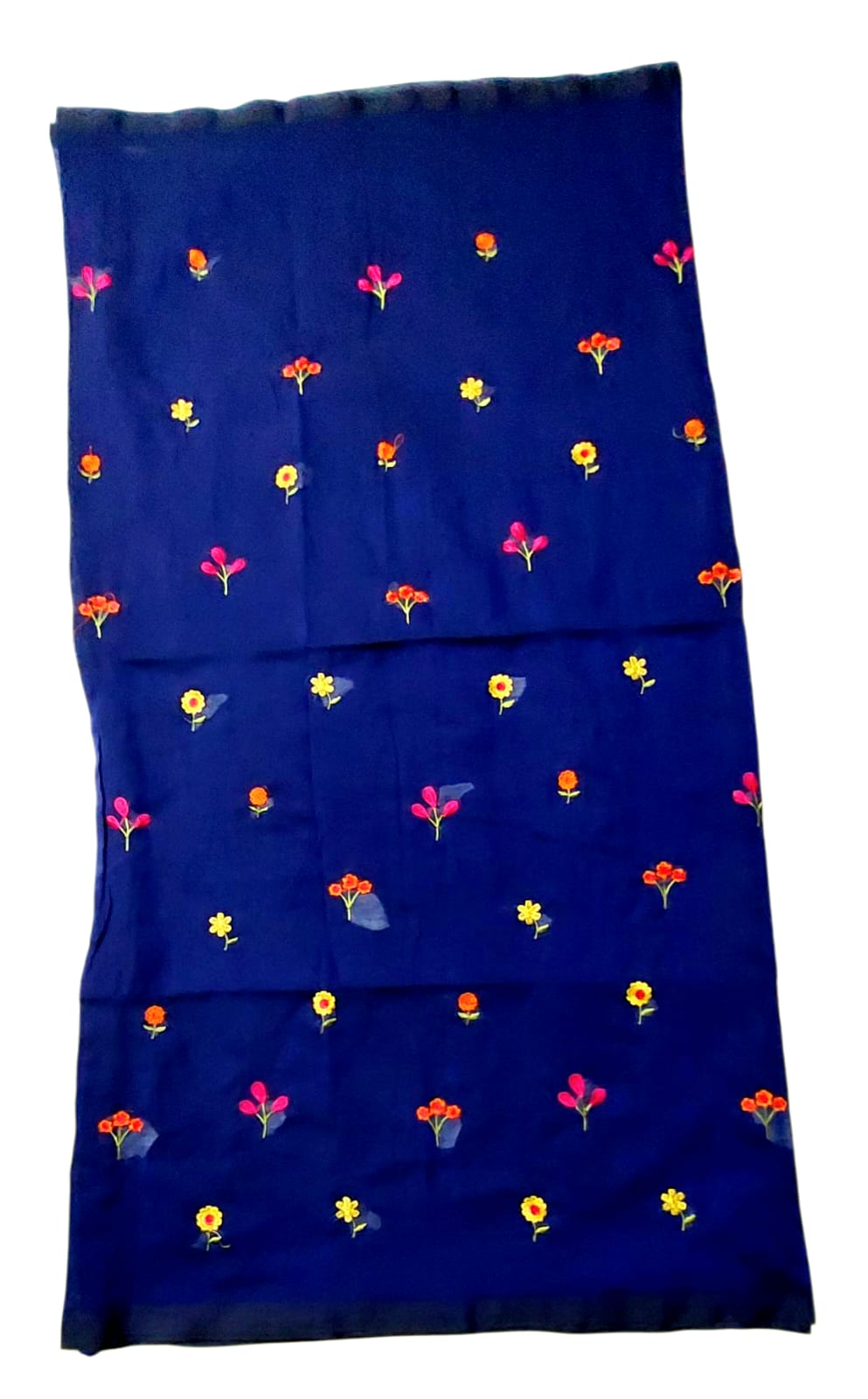 Soft Lightweight Floral Embroidered Sarees