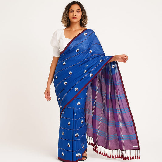 Pure Cotton Soft Lightweight Handloom Saree