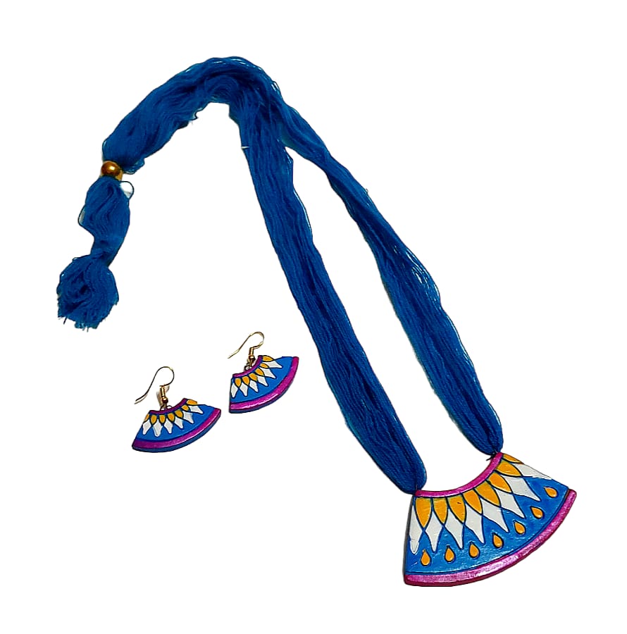 Terracotta Thread Necklace Sets
