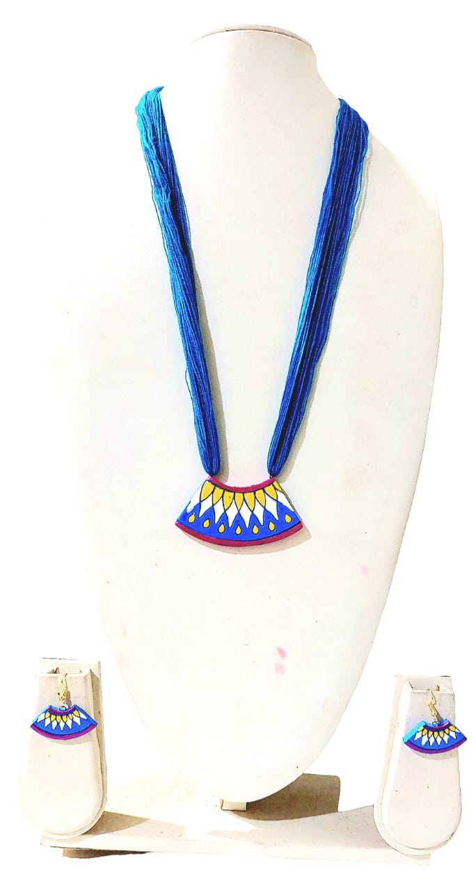 Terracotta Thread Necklace Sets