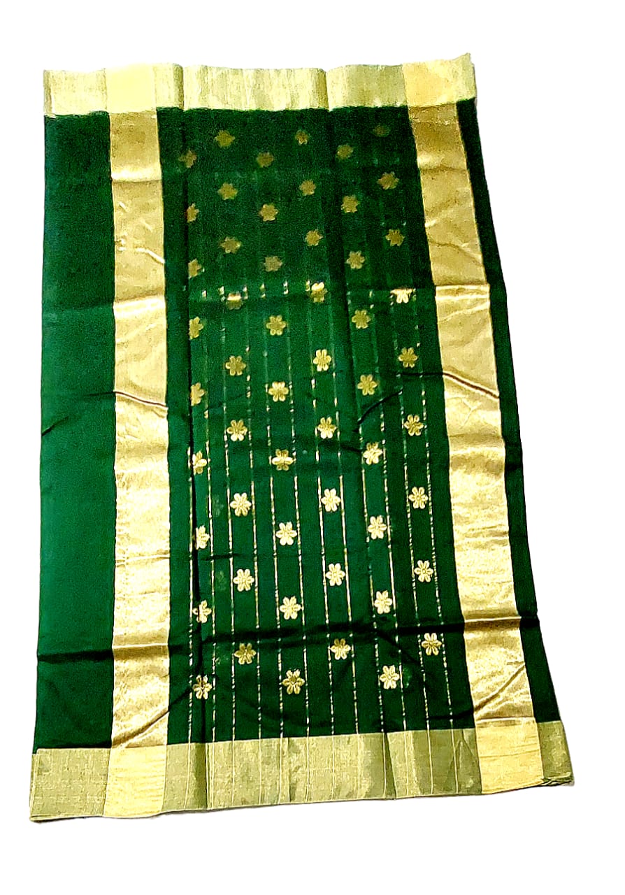 Premium  Pure Chanderi Silk Saree For Women & Girls