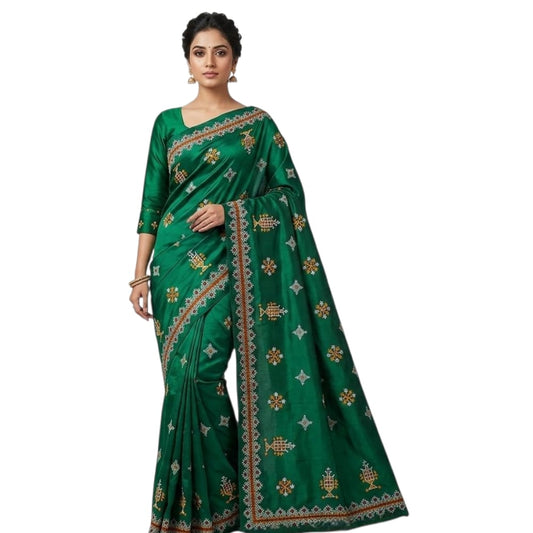 Kasuti Silk Cotton Embroidered Sarees