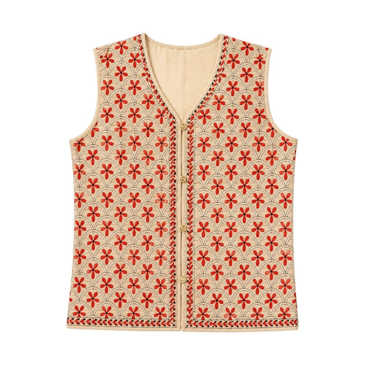 Handmade Hand-Embroidered Kantha Jackets