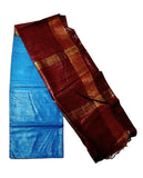 Premium Tussar Ghiccha Silk Saree  with Blouse Piece For Women & Girls