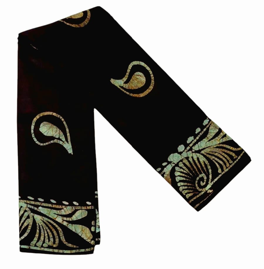 Pure Soft Cotton Batik Block Printed Saree