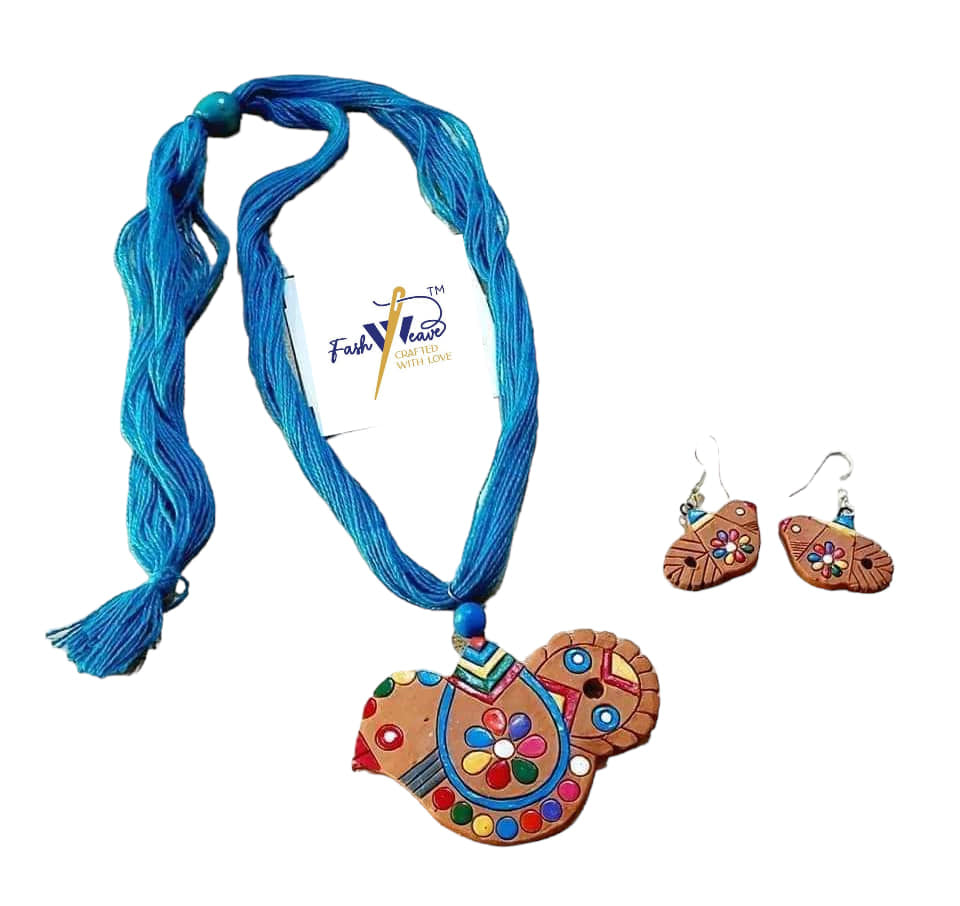 Terracotta Thread Necklace Sets
