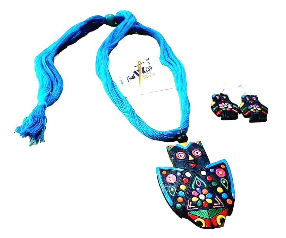 Terracotta Thread Necklace Sets