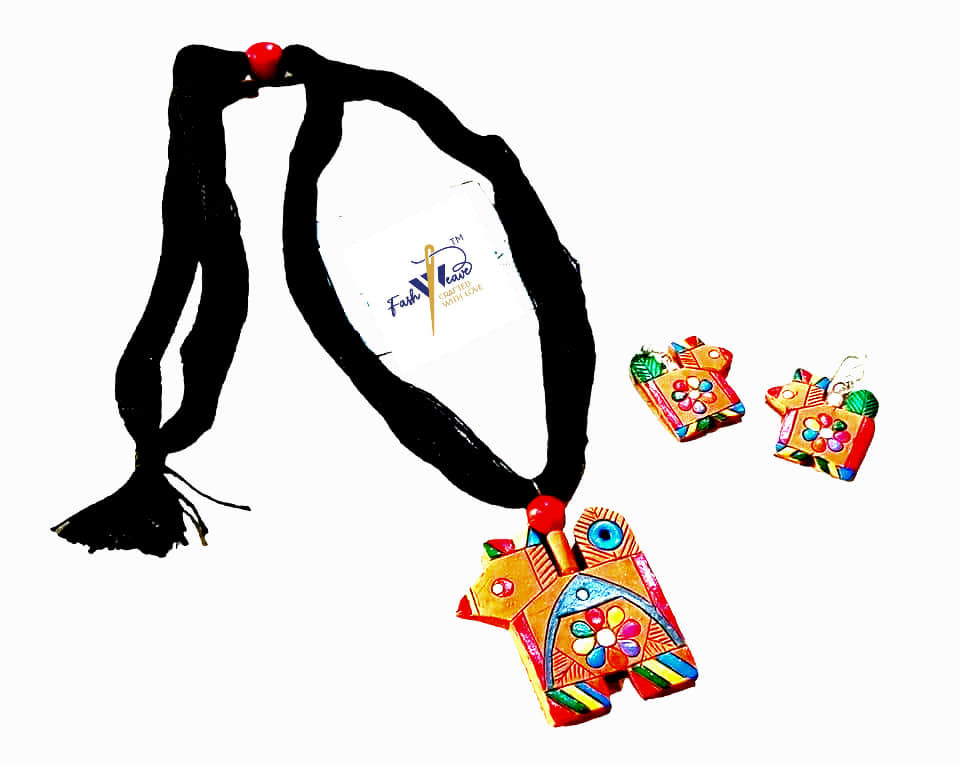 Terracotta Thread Necklace Sets