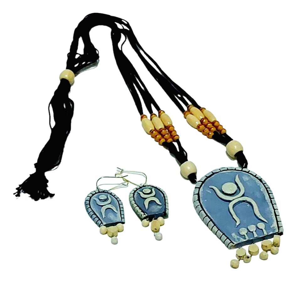 Terracotta Thread Necklace Sets