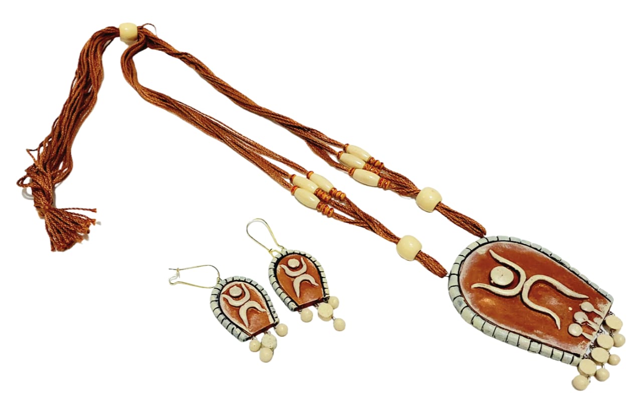 Terracotta Thread Necklace Sets