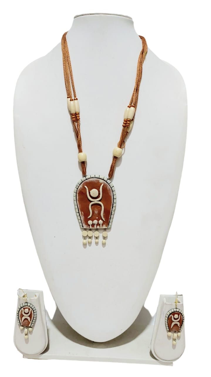 Terracotta Thread Necklace Sets