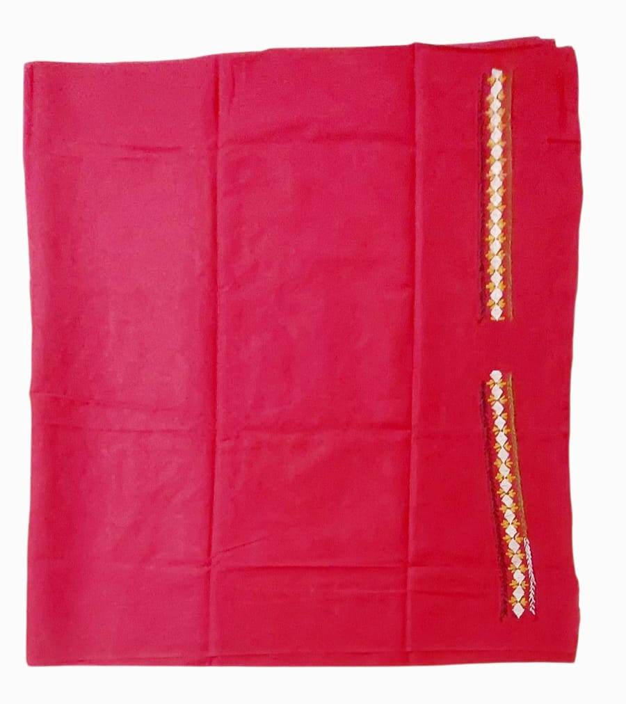 Pure Cotton Lambani Hand-Embroidered Kurti Piece